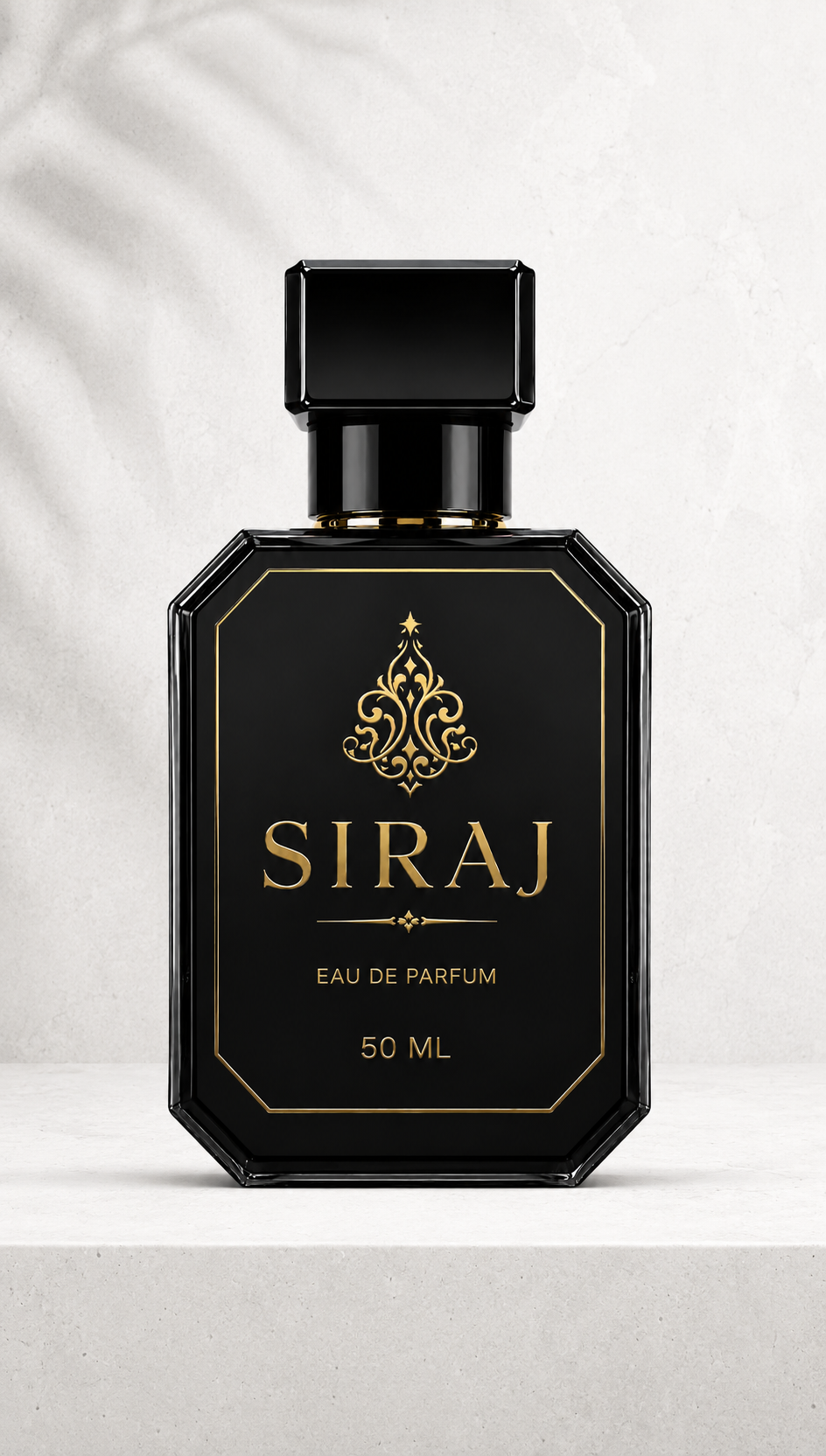 Siraj Eau de Parfum – Luxury Oud & Amber Fragrance for Men, 50ML