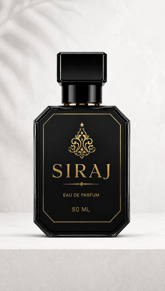 Siraj Eau de Parfum – Luxury Oud & Amber Fragrance for Men, 50ML