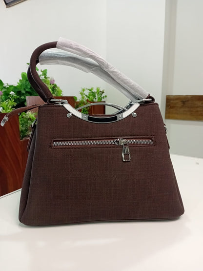 Ban Mei Premium Leather Handbag – Elegant Structured Carry