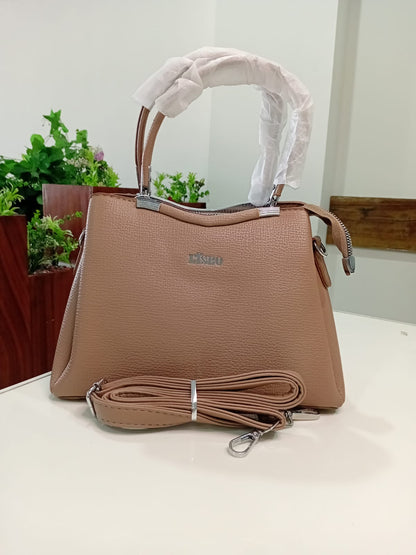 Ban Mei Grand Leather Handbag – Spacious Structured Satchel