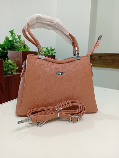 Ban Mei Grand Leather Handbag – Spacious Structured Satchel