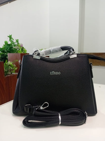 Ban Mei Grand Leather Handbag – Spacious Structured Satchel