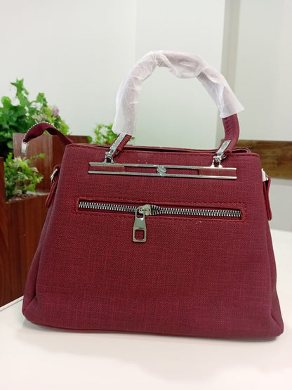Ban Mei Opulence Leather Handbag – Premium Statement Satchel