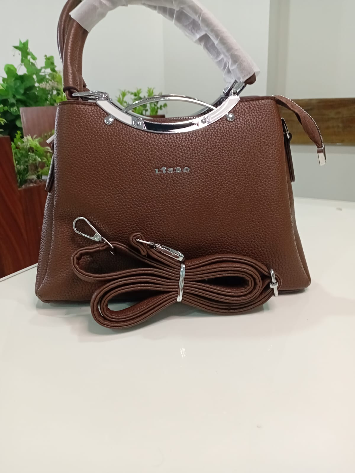 Ban Mei Couture Leather Handbag – Designer-Inspired Statement Bag