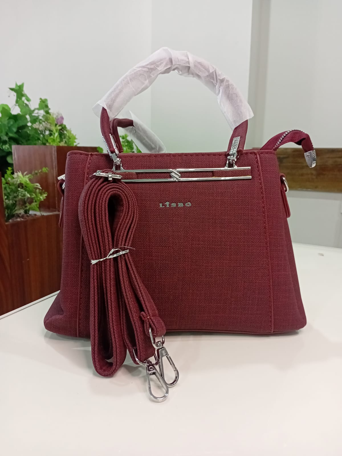 Ban Mei Opulence Leather Handbag – Premium Statement Satchel