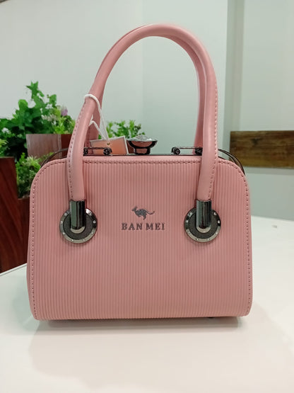 Ban Mei Structured Mini Handbag – Classic Boxy Satchel