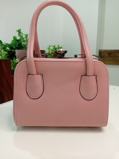 Ban Mei Structured Mini Handbag – Classic Boxy Satchel