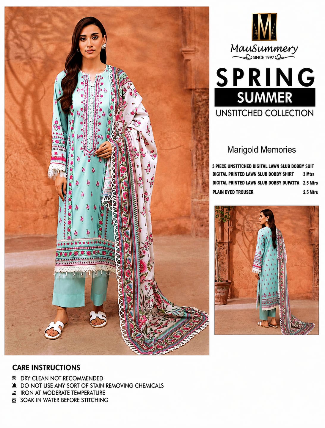 Mausummery Marigold Memories — Spring/Summer Unstitched Collection