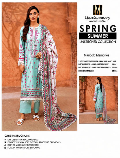 Mausummery Marigold Memories — Spring/Summer Unstitched Collection