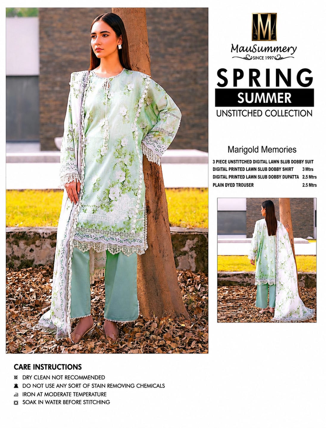 Mausummery Marigold Memories — Spring/Summer Unstitched Collection