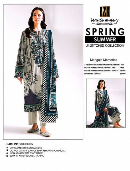 Mausummery Marigold Memories — Spring/Summer Unstitched Collection