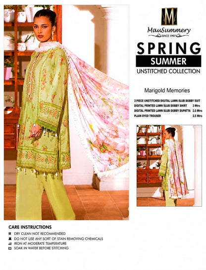 Mausummery Marigold Memories — Spring/Summer Unstitched Collection